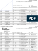 Listado de Cotos Registrados de Burgos, 1