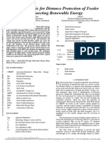 2021 Adaptive Logic For Distance Protection of Feeder Connecting Renewable Energy