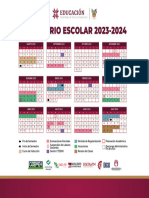 Calendario Escolar 2023 2024 OK