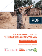 Value Chain Analysis in Arsi 18CO11170