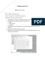 Training Report Day-1