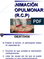 Reanimación Cardiopulmonar (R.C.P)