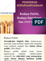 Budaya, Demokrasi Dan Civil Society