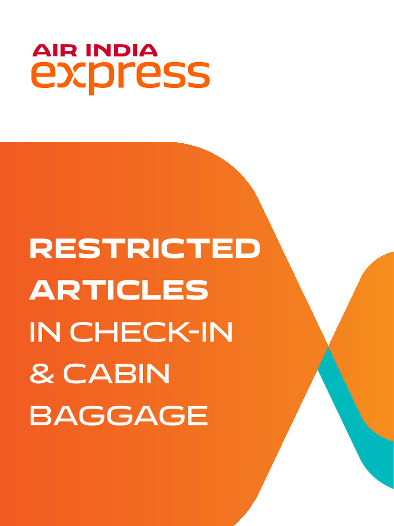 Baggage Guidelines PDF