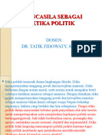 Pancasila Sebagai Etika Politik