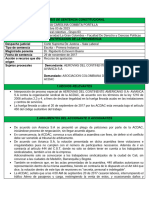 ANALISIS de SENTENCIA SL 20094-2017 Diana Combita Portilla 03-10-23 de Acuerdo A Los Parametros de Analisis Propuestos
