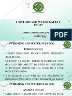 MIDTERM COVERGAE For First Aid and Water Safety PE 107