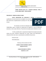 Petição - Comprovantes de Depósito - Transação Penal