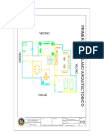 Plano Arquitectonico