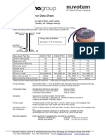 Nuvotem: Toroidal Transformer Data Sheet