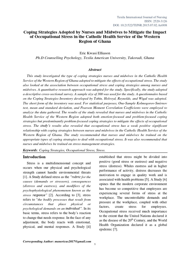 coping-strategies-adopted-by-nurses-and-midwives-to-mitigate