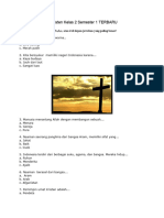 Soal UAS Agama Kristen Kelas 2 Semester 1 TERBARU - WWW - Kherysuryawan.id