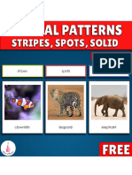 Animal Patterns Sorting - Spots, Stripes, Solid Editable