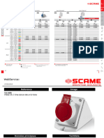 Fiches Et Prises Industrielles 50V: Socles de Prises en Saillie - Ip44