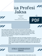 Etika Profesi Jaksa (Kel 1)