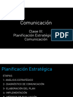 Presentación Clase 3 - Planificación Estratégica de Las RRPP