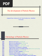 History of Particle Physics