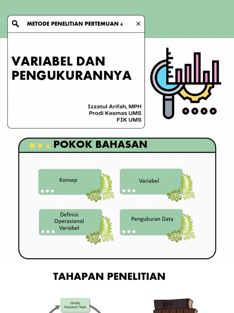 Definisi dan Pengukuran Variabel Penelitian | PDF