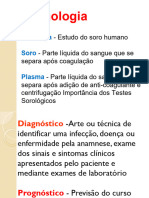 9 AULA - Interações AgAc - Reações Sorológicas