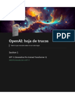 OpenAI - Hoja de Trucos