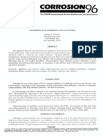 Naphthenic Acid Corrosion and Its Control (51300-96218-SG)