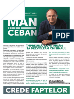 Program Electoral Ion Ceban Chisinau 2023