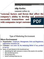 2. Marketing Environment