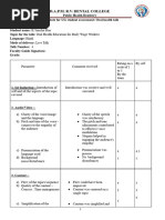 DCI Inspection Proforma for BDS Colleges | PDF | Dental Degree | Hospital