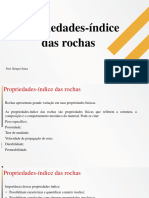 3 - Propriedades-Índice Das Rochas