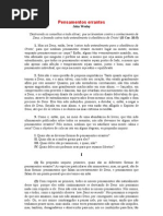 41 - Pensamentos errantes