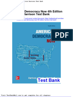 American Democracy Now 4th Edition Harrison Test Bank