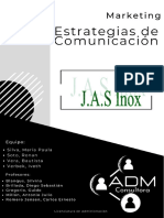 Actividad 8 Grupo 7 J.A.S Inox Estrategia de Comunicación