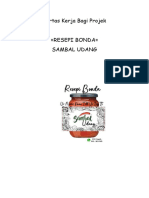 Kertas Kerja Sambal Utk Peladang