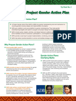 Tip Sheet 2 Preparing Gender Action Plan