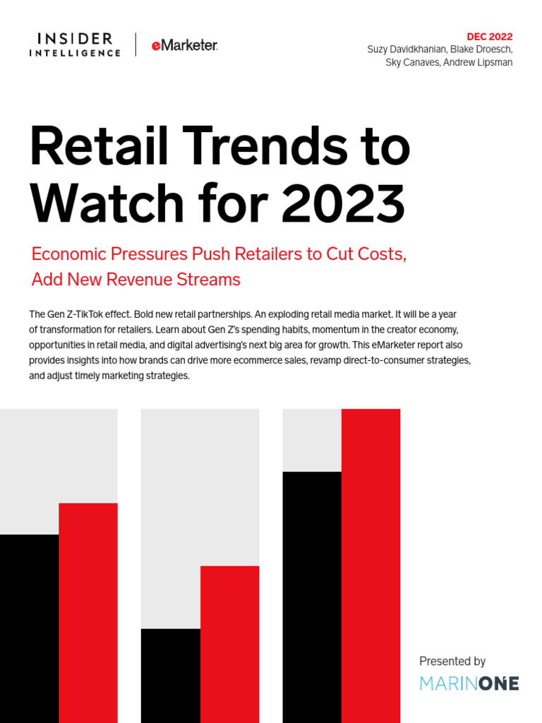 Emarketer Retail Trends To Watch For 2023 Report | PDF | Retail | E ...