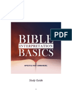 Bible Interpretation Basics Updated