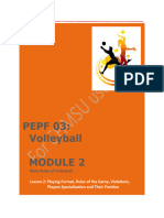 Volleyball Module 2