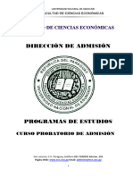 Programas de Estudios CPA FCE