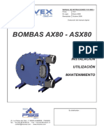 NT 1101-M00 01.09 Bombas AX80 ASX80 S