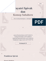 Gayatri Spivak - Kel 10