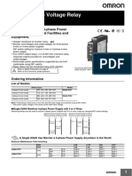 n184 K8ak-Pw 3-Phase Voltage Relay Datasheet en