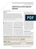 Z Scores Standard Scores and Composite Test Scores