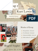 Kelompok 5 - PPT Teori Kepribadian Kurt Lewin