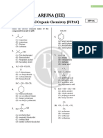 General Organic Chemistry (IUPAC) - DPP 06 (Of Lecture 07)