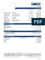 Evidence of Establishment - Avantis Marine DMCC Trade Licence