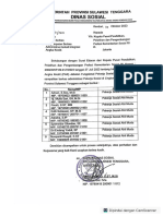 Surat Pengantar Berkas PAK JF Peksos Dinsos Prov Sultra