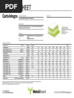CKB Multilayer Kraft Board Specs | PDF | Materials | Crafts