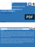 Carrera de Ingeniería Civil U.M.R.P.S.F.X.CH.: Docente: Juan Alfredo Torrico Bravo