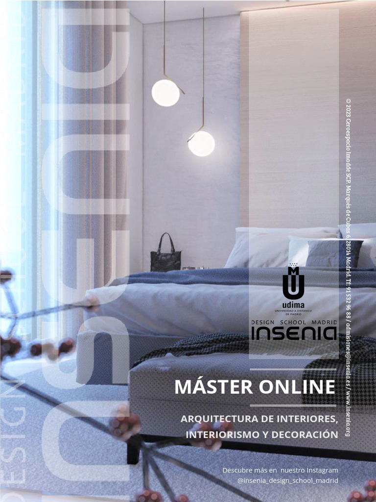 Máster Online en Arquitectura de Interiores | PDF | Color | Diseño