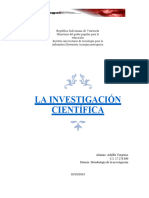 Condiciones Que Debe Cumplir Una Investigacion Cientifica